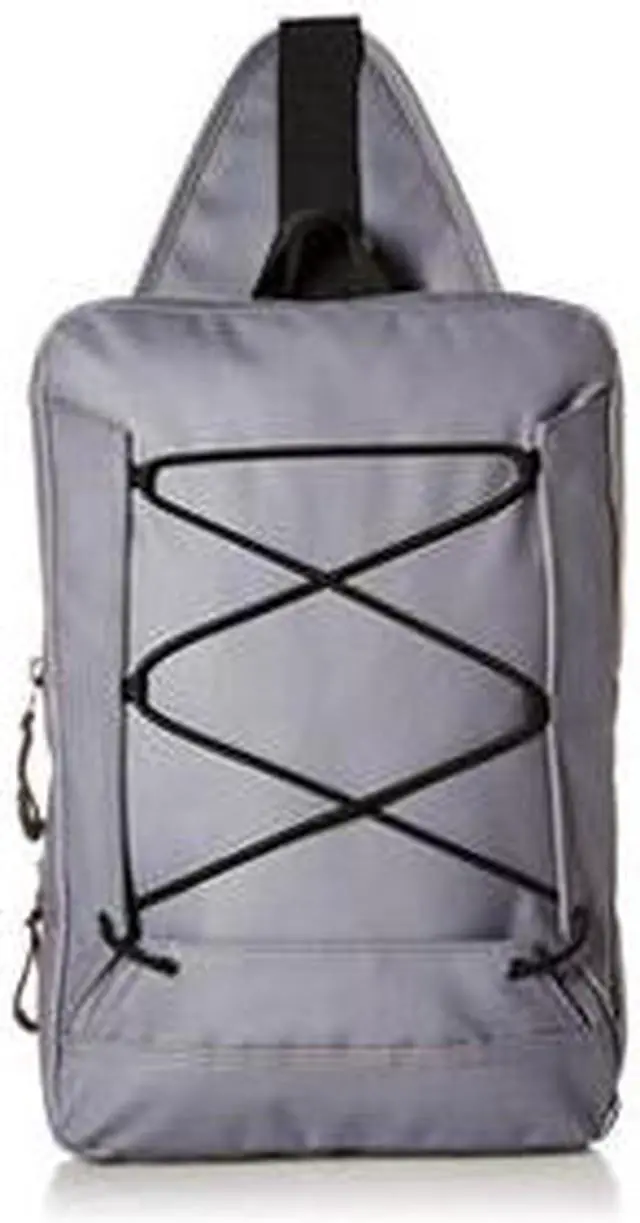 Alt view image 6 of 8 - Buxton Thor Sling Waterproof Utility Hiking Daypack Backpack Gray