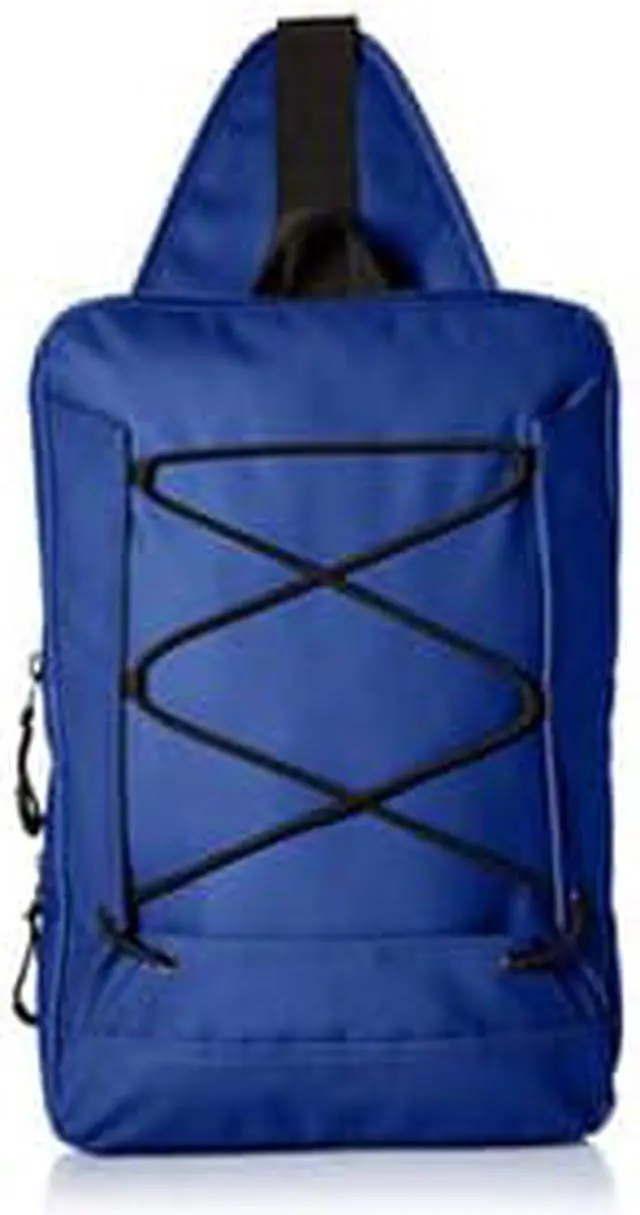 Alt view image 6 of 8 - Buxton Thor Sling Waterproof Utility Hiking Daypack Backpack Blue