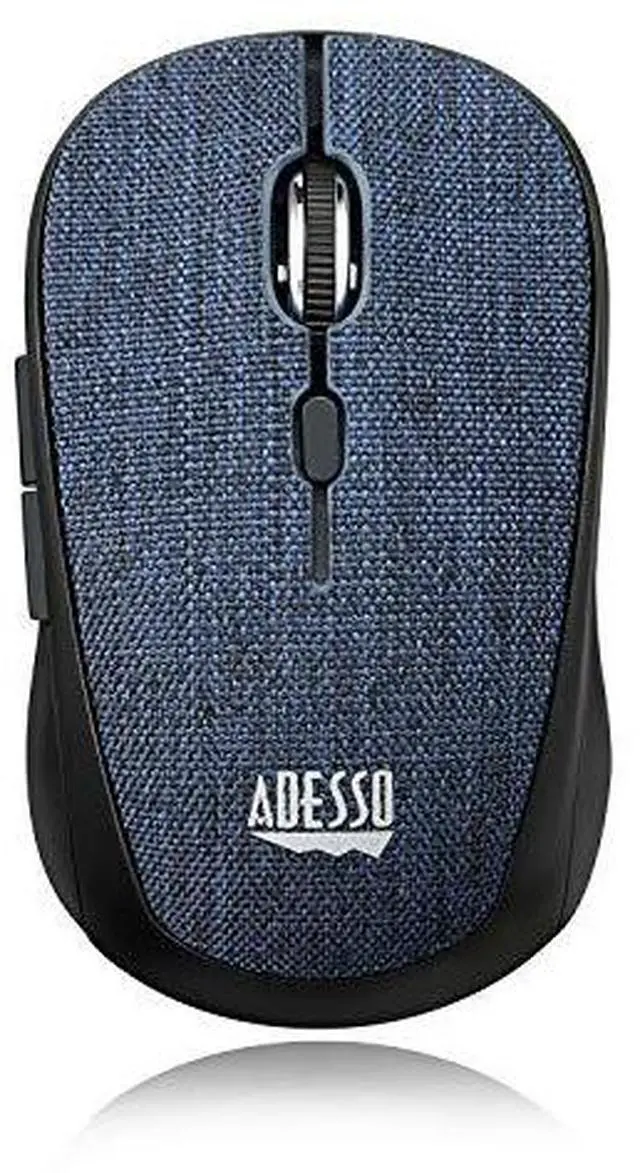 Alt view image 13 of 13 - ADESSO IMOUSES80L ADESSO 2.4GHZ WIRELESS BLUE  FABRIC MINI OPTICAL MOUSE ,5-BUTTON ,  FABRIC SURFA