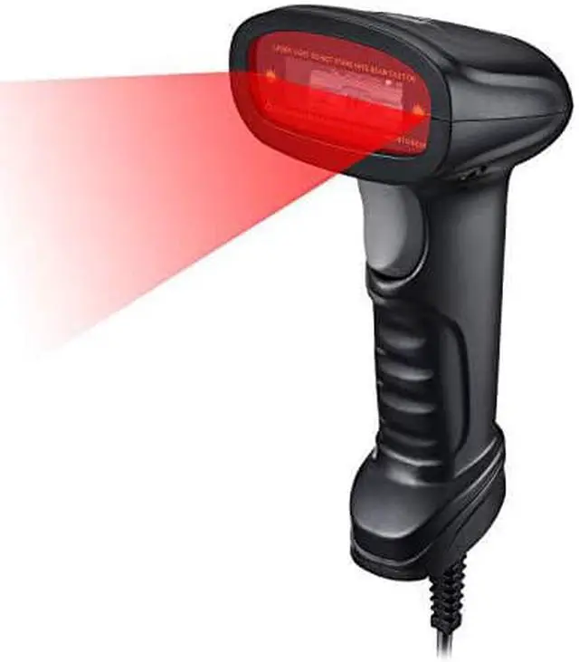 Alt view image 11 of 13 - Adesso NuScan 1600U 1D Handheld CCD Wired USB Barcode Scanner NUSCAN1600U