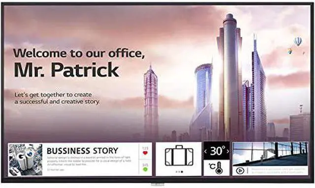 Alt view image 3 of 3 - LG Non-Glare Ultra HD Series 43UH5F-H 43" 4K UHD 3840 x 2160 Commercial Displays