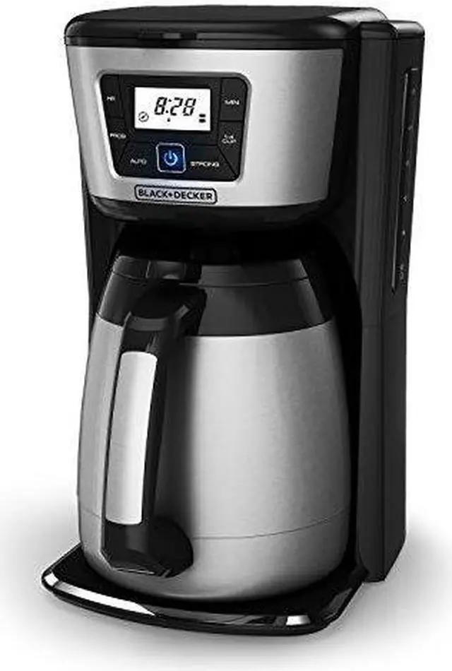 Alt view image 5 of 10 - Black & Decker CM2035B Black 12-Cup Thermal Coffeemaker