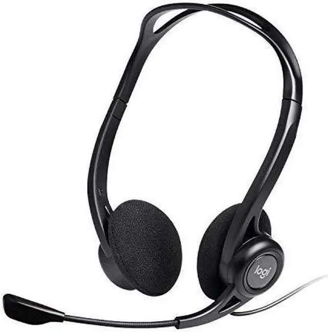 Alt view image 12 of 15 - Logitech 960 USB Headset 981000836