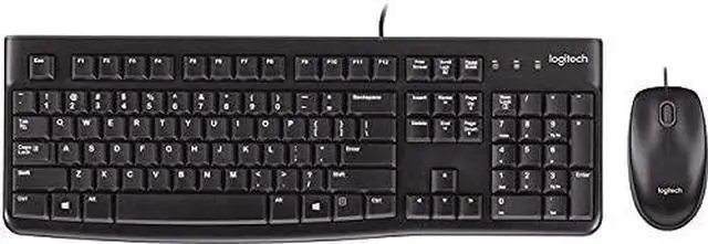 Alt view image 13 of 18 - Logitech MK120 Corded Keyboard And Mouse Combo 920010020