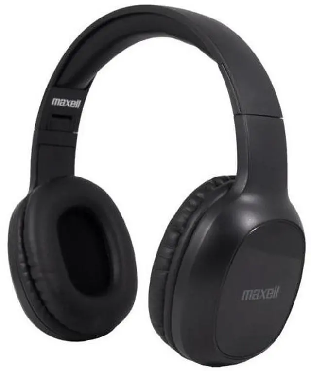 Alt view image 15 of 20 - Maxell Bass 13 Wireless Headphone with Mic, Black 199793