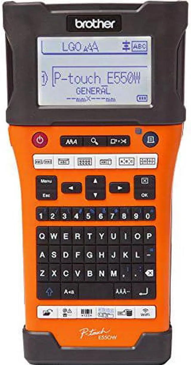 Alt view image 16 of 20 - Brother P-touch EDGE PT-E550W Electronic Label Maker