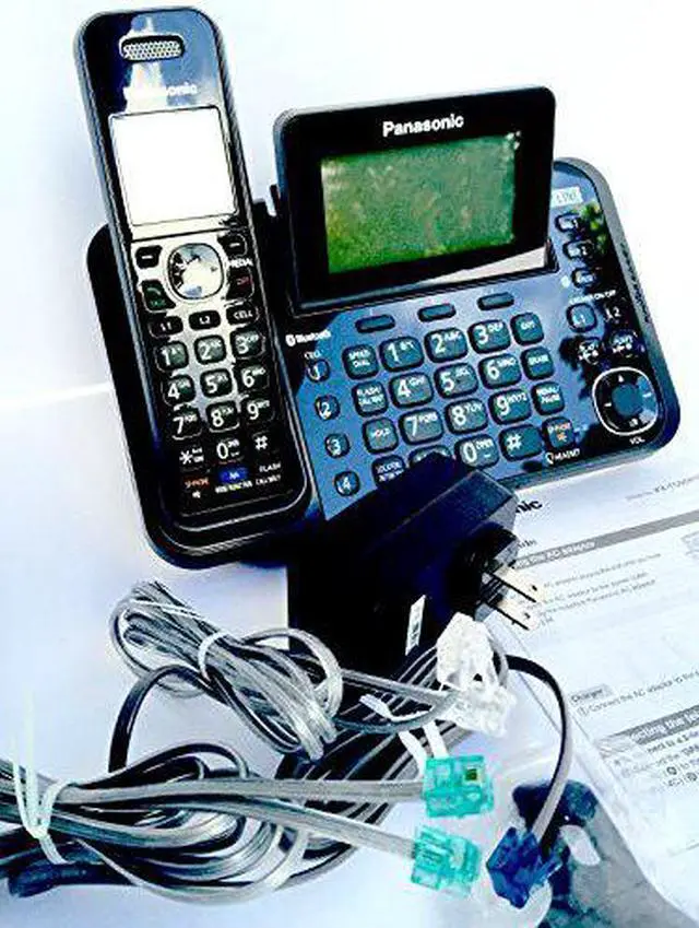 Alt view image 20 of 20 - Panasonic KX-TG9541B-N 1 Handset Cordless Phone