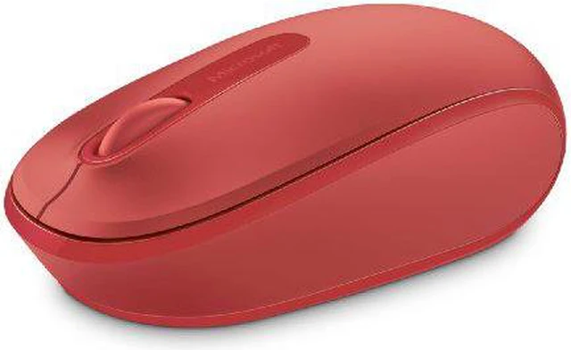 Alt view image 14 of 20 - Microsoft Wireless Mobile Mouse 1850 - Flame Red (U7Z-00031)