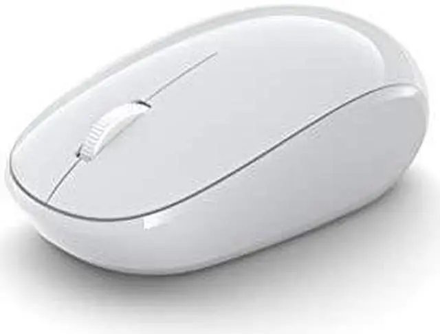 Alt view image 4 of 5 - Microsoft Bluetooth Mouse -Glacier. Comfortable Design, Right/Left Hand Use, 4-Way Scroll Wheel, Wireless Bluetooth Mouse for PC/Laptop/Desktop, Works with for Mac/Windows Computers