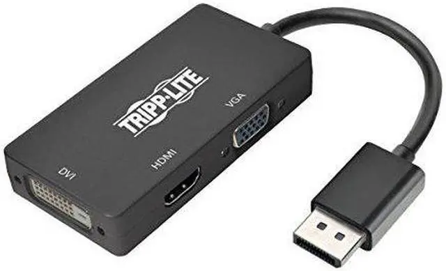 Alt view image 13 of 19 - Tripp Lite Displayport 1.2 To Vga / Dvi / Hdmi Converter Adapter 4K @ 60Hz