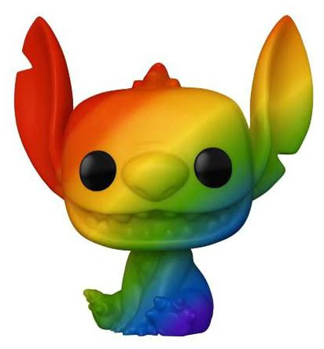Alt view image 2 of 9 - Funko POP! DISNEY: Pride - Stitch (Rainbow) - 56582