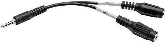 Alt view image 3 of 7 - Tripp Lite P318-06N-MFF 0.5-ft Stereo Audio Cable, Black