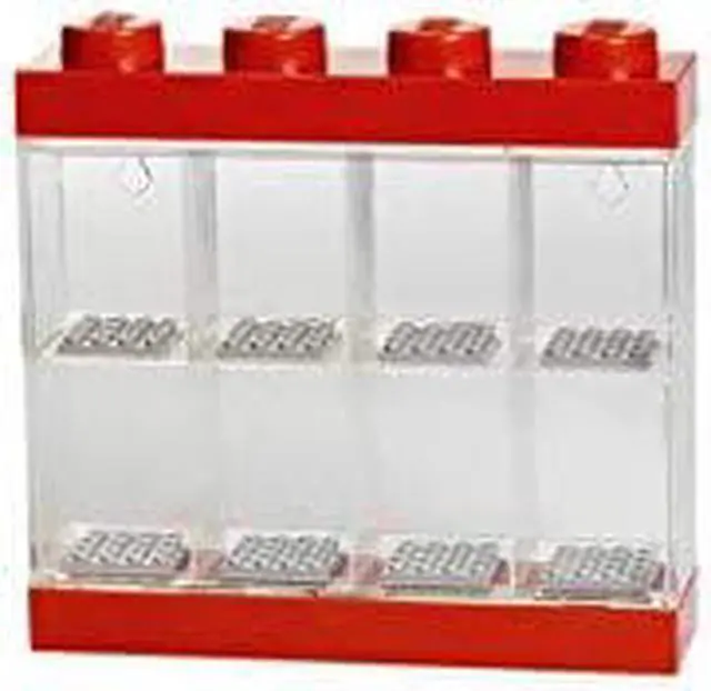Alt view image 3 of 4 - LEGO Minifigure Display Case Small - Red