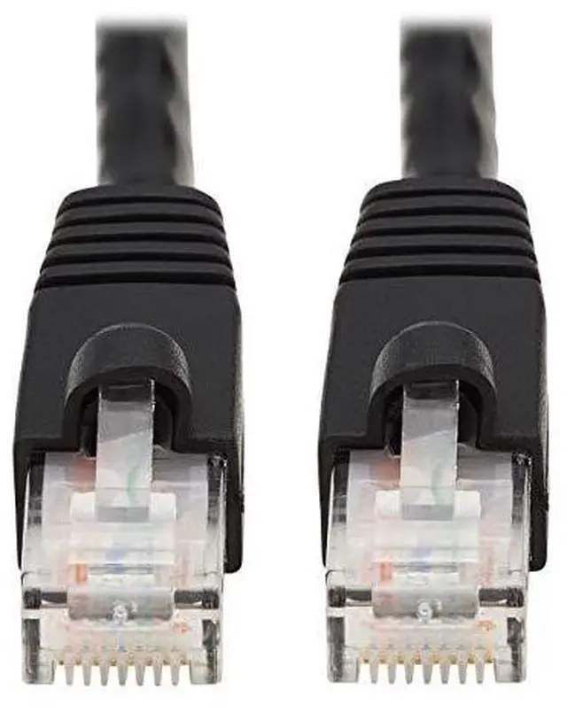 Alt view image 6 of 15 - TRIPP LITE N261-003-BK 3 ft. Cat 6A Black Augmented Cat6 (Cat6a) Snagless 10G Certified Patch Cable, (RJ45 M/M) - Black