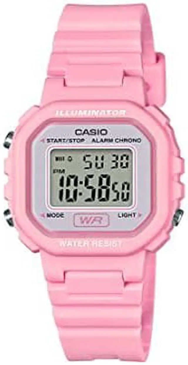 Alt view image 14 of 16 - CASIO LA20WH-4A1 Ladies Color Digital Watch Pnk