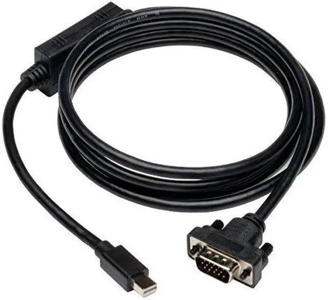 Alt view image 10 of 11 - Tripp Lite P586-010-VGA-V2 10 ft. Mini DisplayPort 1.2 to VGA Active Adapter Cable, Mini DP to HD15 (M/M), 1920x1200/1080p