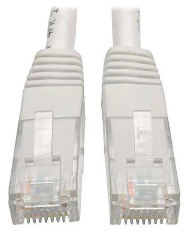 Alt view image 9 of 17 - Tripp Lite Premium N200-006-WH RJ-45 Patch Network Cable