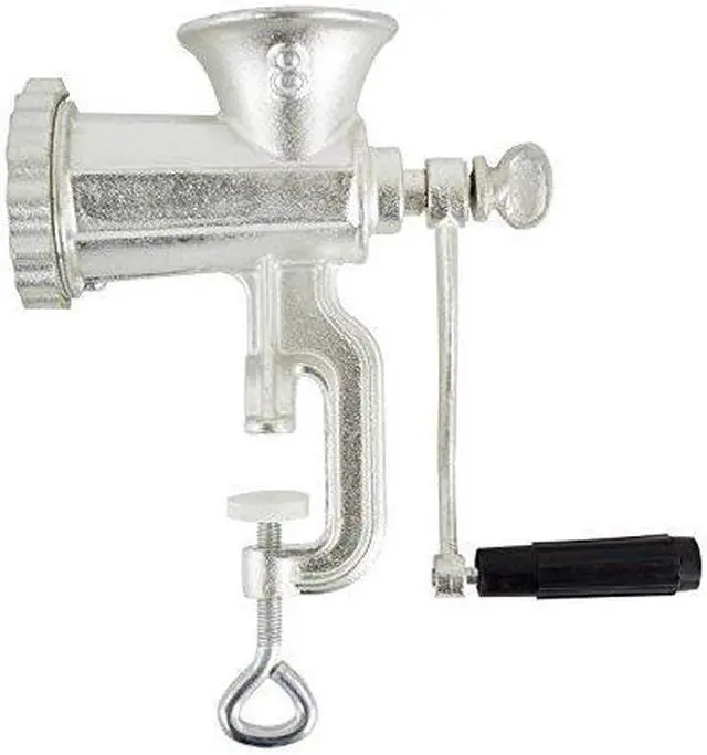 Alt view image 6 of 6 - Chard No8 Cast Iron Hand Grinder, Silver HG-8