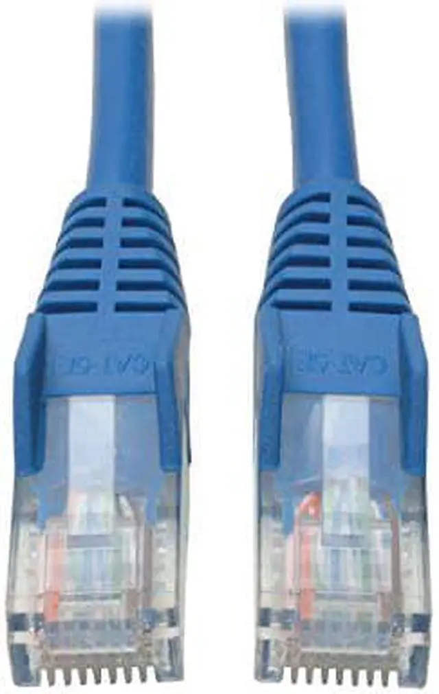 Alt view image 5 of 5 - Tripp Lite N001-035-BL Cat5E 350 Mhz Snagless Molded Utp Patch Cable (Rj45 M/M) , Blue, 35 Ft. - Patch Cable - Rj-45 (M) To Rj-45 (M) - 35 Ft - Utp - Cat 5E - Ieee 802.3Ab/Ieee 802.5 - Molded, Snagle