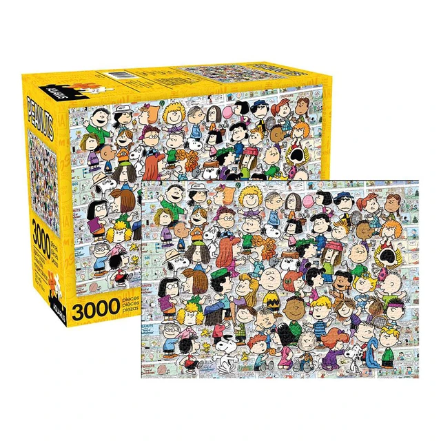 Alt view image 2 of 3 - Peanuts - Cast 3000pc Puzzle