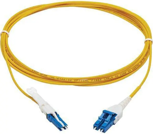 Alt view image 9 of 12 - Tripp Lite Duplex Singlemode SMF Fiber Optic Cable OS2 LSZH CS-UPC LC-UPC 5M N381L05M