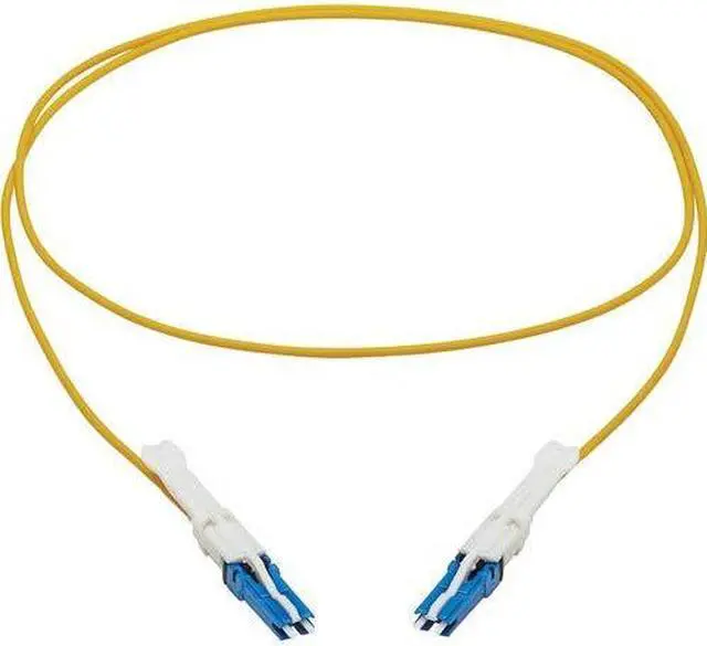 Alt view image 6 of 6 - Tripp Lite 1m 400Gb Duplex Singlemode 8.3/125 OS2 Optic Cable Yellow N381C01M