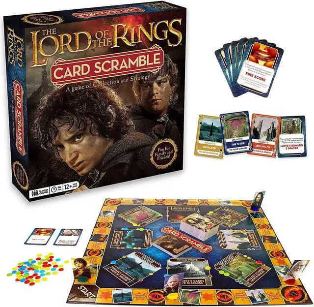 Main image of Lord of the Rings Card Scramble Board Game