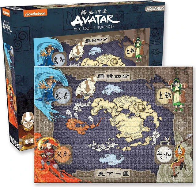 Main image of Avatar: The Last Airbender 1000 Piece Jigsaw Puzzle