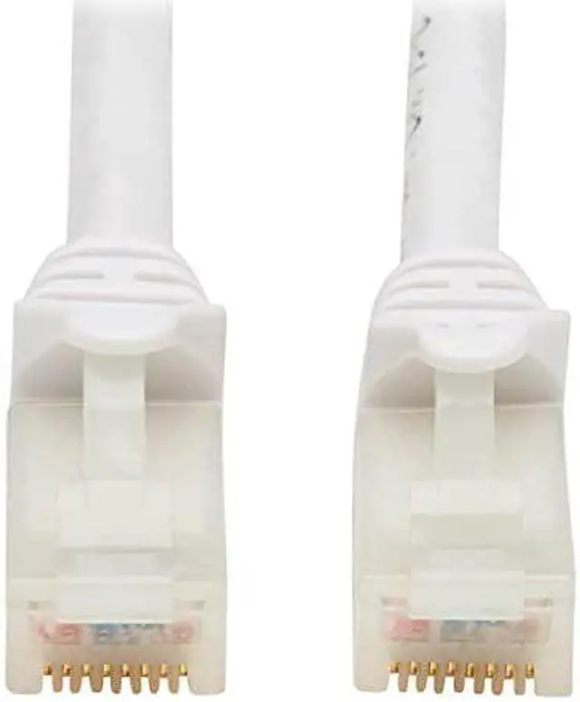 Alt view image 12 of 12 - TRIPP LITE N261AB-005-WH 5 ft. Cat 6A White Safe-IT Cat6a 10G Certified Snagless Antibacterial UTP Ethernet Cable (RJ45 M/M), White, 5-ft.