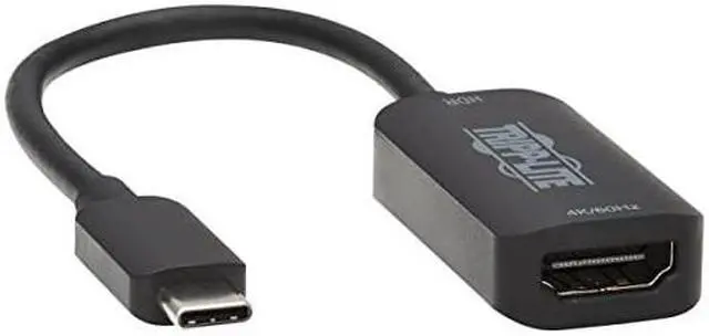 Alt view image 13 of 20 - Tripp Lite U444-06N-HDR-B HDMI/USB-C Audio/Video Adapter U44406NHDRB