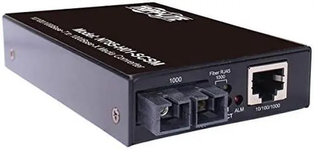 Alt view image 12 of 12 - Tripp Lite 10km Hardened Gigabit Fiber to Ethernet Media Converter N785H01SCSM