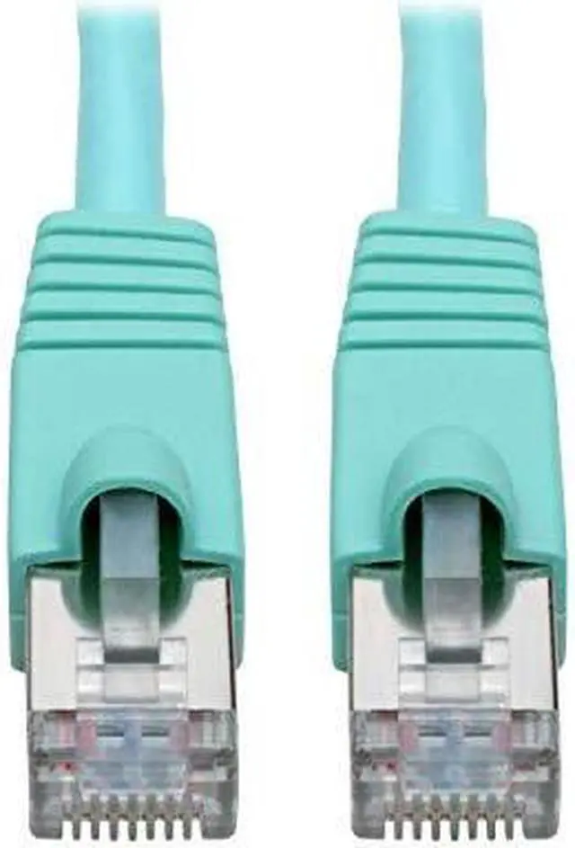 Alt view image 14 of 15 - Tripp Lite N262-035-AQ Cat.6a STP Patch Network Cable