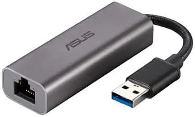 Alt view image 17 of 20 - Asus USB-C2500 2.5Gigabit Ethernet Adapter - USB 3.2 (Gen 1) Type A - 1 Port(s) - 1 - Twisted Pair