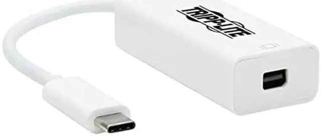 Alt view image 16 of 19 - Tripp Lite U444-06N-MDP8W Mini DisplayPort/USB-C A/V Adapter U44406NMDP8W