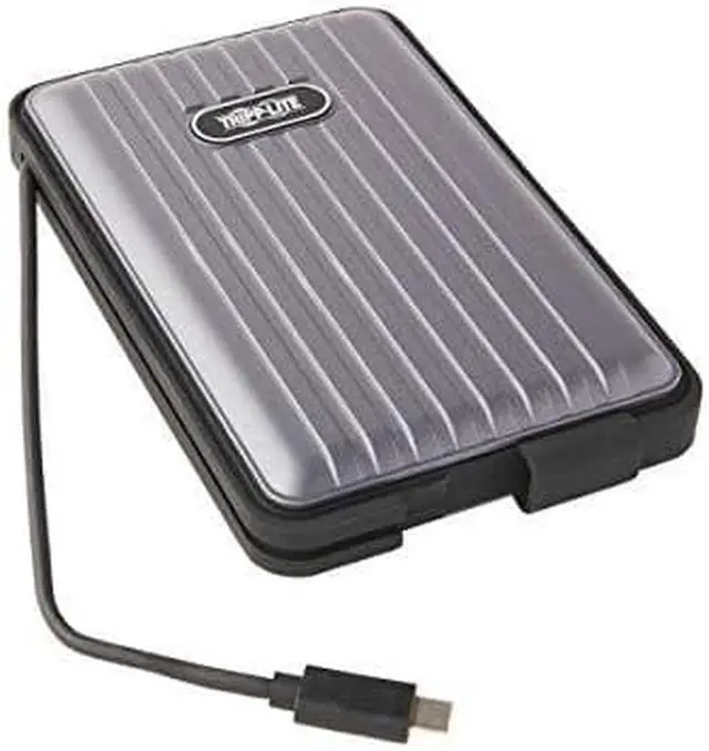 Alt view image 11 of 11 - Tripp Lite USB-C to SATA SSD/HDD Enclosure Adapter USB 3.1 Gen 1 5 Gbps Thunderbolt 3 IP66 Rated UASP U457025G1WPG
