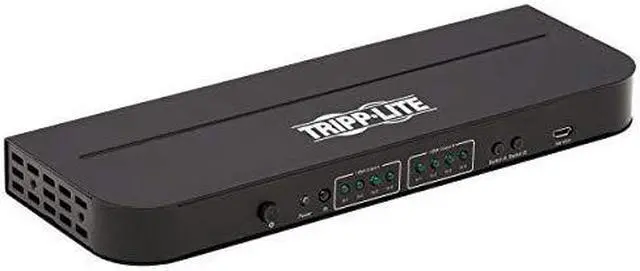 Alt view image 9 of 14 - Tripp Lite B118-2X4-4K-A 2x4 HDMI Matrix Switch/Splitter