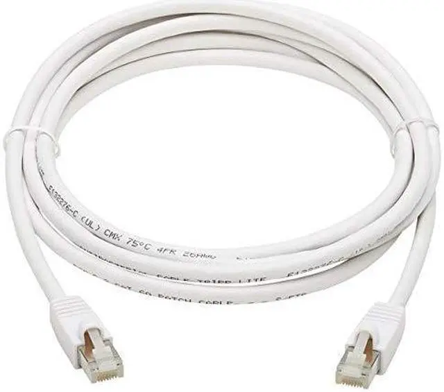 Alt view image 11 of 11 - TRIPP LITE N262AB-007-WH 7 ft. Cat 6A White Safe-IT Cat6a 10G Certified Snagless Antibacterial S/FTP Ethernet Cable (RJ45 M/M), PoE, White