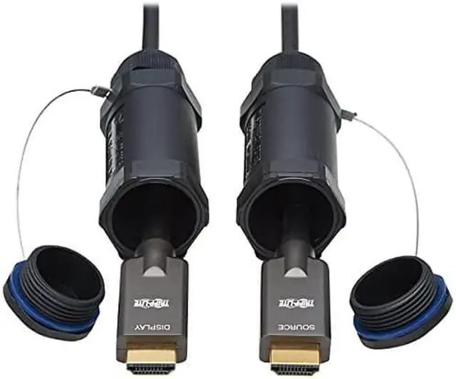 Alt view image 3 of 3 - Tripp Lite P568FA-50M-W Fiber Optic Audio-Video Cable