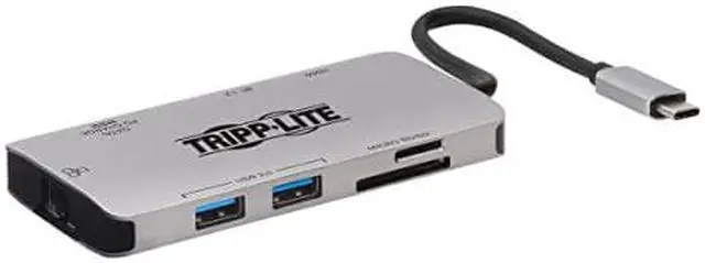 Alt view image 11 of 20 - USB C DOCKING STATION 4K USB