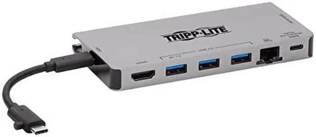 Alt view image 11 of 13 - USB C DOCKING STATION HUB 4K