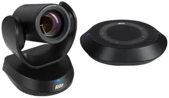 Alt view image 3 of 4 - AVer VC520 Pro2 Conferencing Camera - Enterprise-Grade PTZ Video Conferencing System for Conference Rooms - with Full-Duplex Speakerphone - 1080p - 18X Total Zoom - IP Streaming - Professional Webcam