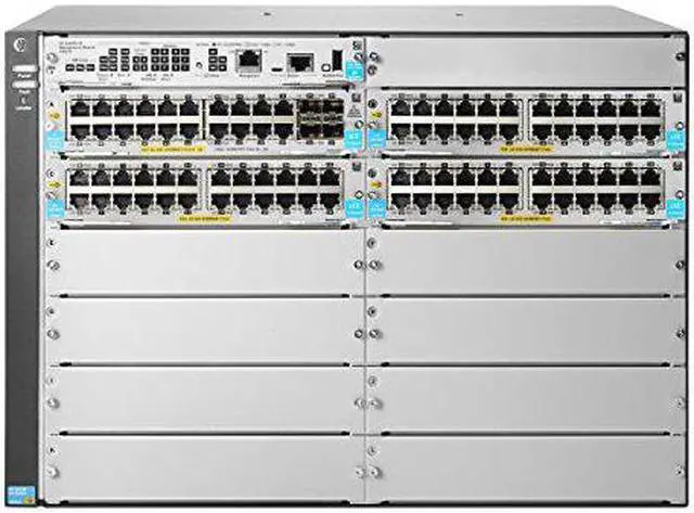 Alt view image 15 of 16 - HP 5412R 92GT PoE+ and 4-port SFP+ (No PSU) v3 zl2 Modular 92 Port Gigabit Ethernet Switch