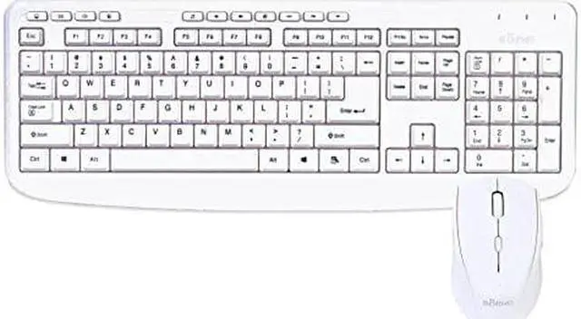 Alt view image 5 of 6 - Bornd M610 Water Resistant 2.4GHz 104-Key Wireless Multimedia Keyboard & Mouse