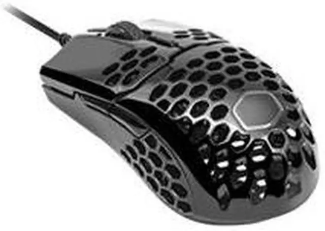 Alt view image 12 of 14 - Cooler Master MM710 Pro-Grade Gaming Mouse (Glossy Black) - 53g Lightweight, Honeycomb Shell, Ultralight Ultraweave Cable, Pixart 3389 16000 DPI Optical Sensor