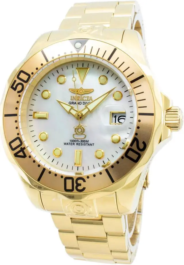 Alt view image 13 of 14 - Invicta Men's 13939 Pro Diver Automatic 3 Hand White Dial Watch