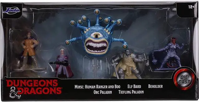 Alt view image 2 of 3 - Ranger, Paladin, Elf, Beholder And Tiefling Dungeon And Dragons Set