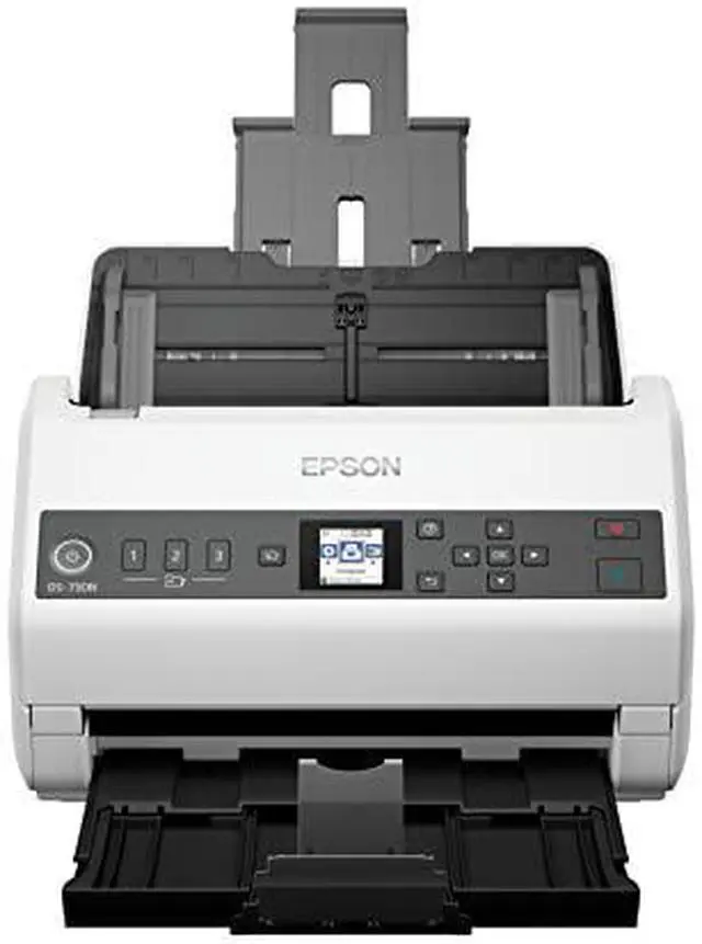 Alt view image 2 of 8 - Epson DS-730N 600dpi 40ppm Duplex Document Scanner B11B259201