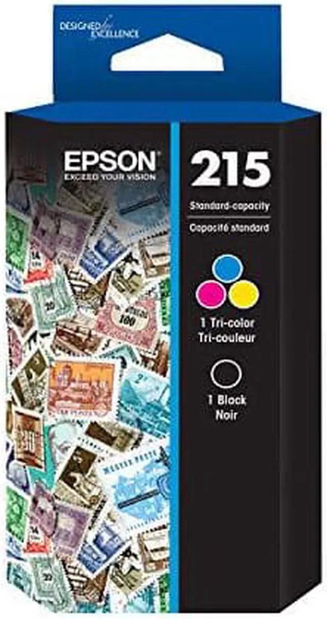 Alt view image 4 of 9 - Epson DURABrite Ultra T215 Ink Cartridge - Black, Color