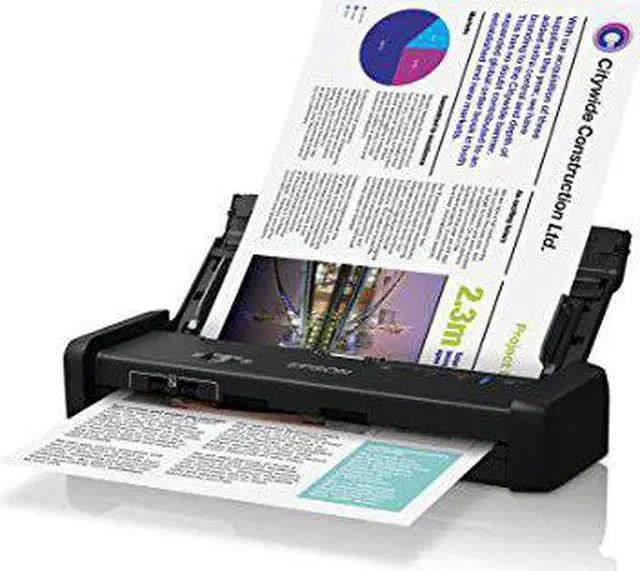 Alt view image 13 of 20 - Epson B11B243201 DS-320 Document Scanner