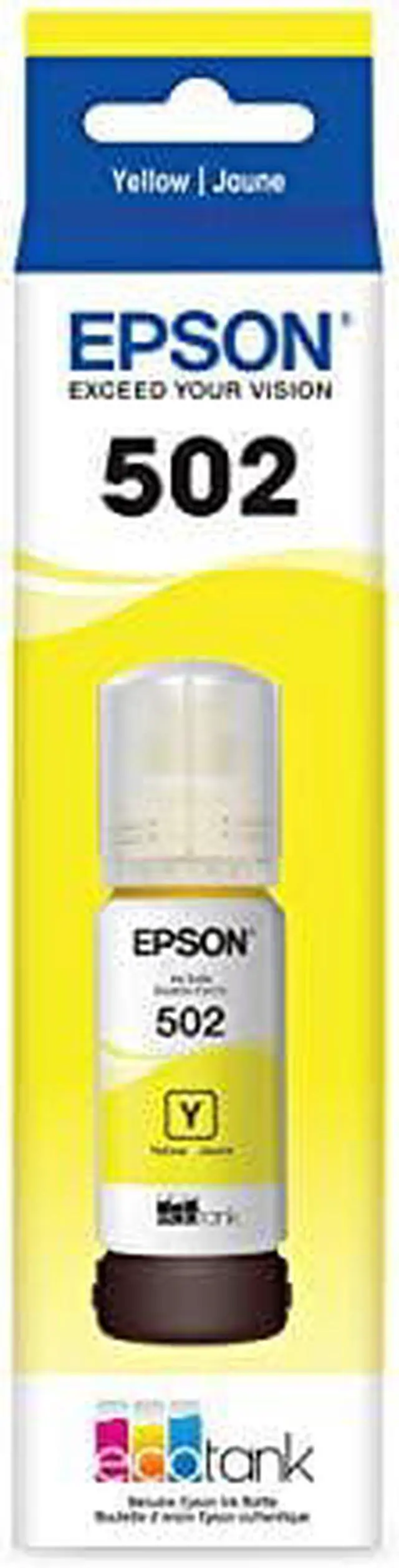 Alt view image 2 of 16 - Epson T502 Yellow Ink Bottle